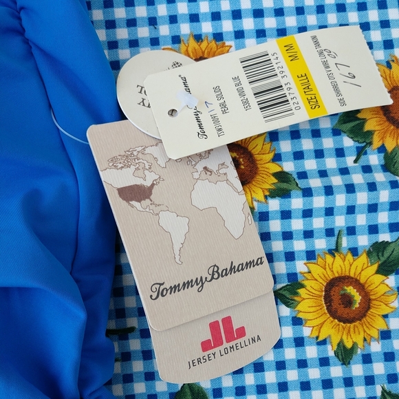 Tommy Bahama Blue Women's Swimsuit - Picture 2 of 11